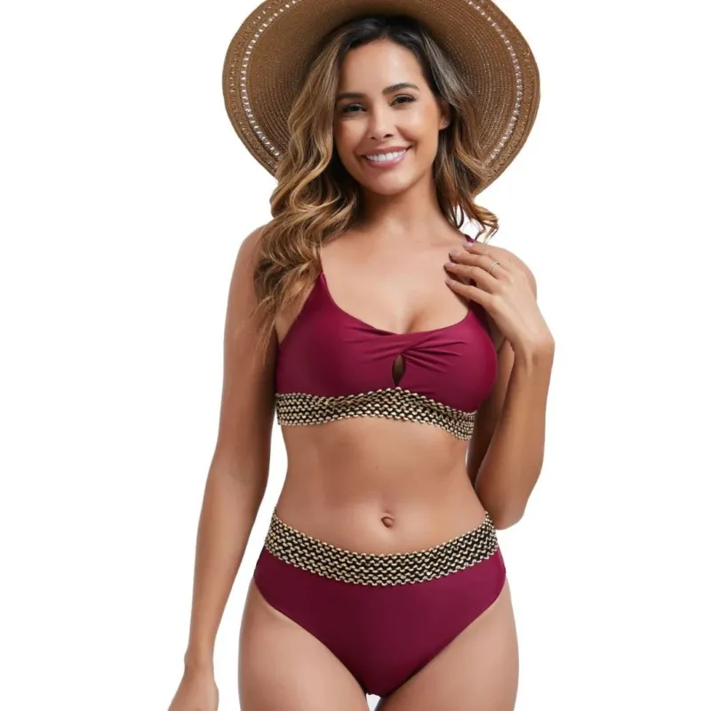 Damen Bikiniset mit kreativem Bund – Maréssa